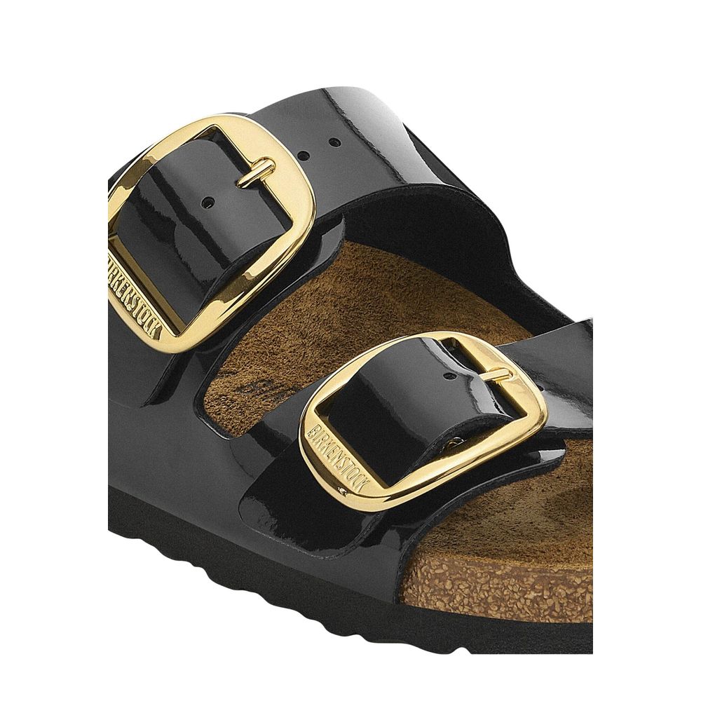 Birkenstock Black Synthetic Sandals | Regal Royce