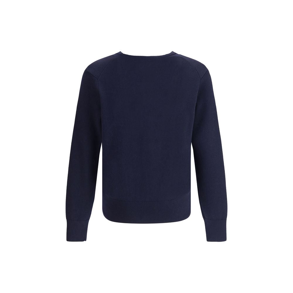 Ami Paris Blue Wool Cardigan | Regal Royce