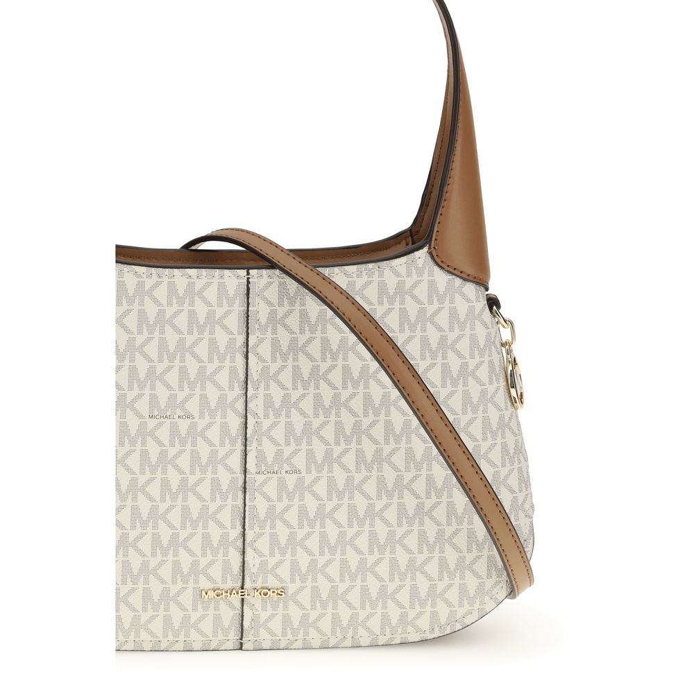 Michael Kors Beige Cotton Shoulder Bag | Regal Royce