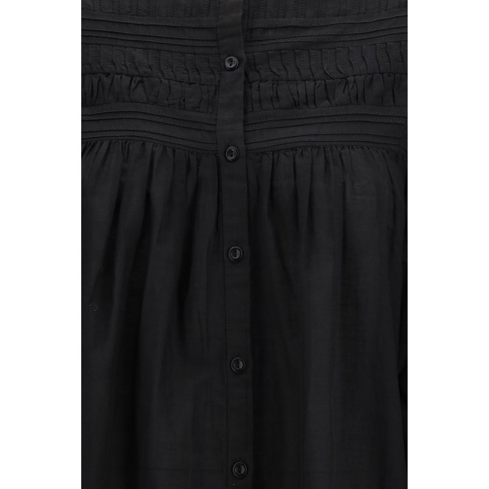 Marant Etoile Black Cotton Dress Shirt | Regal Royce