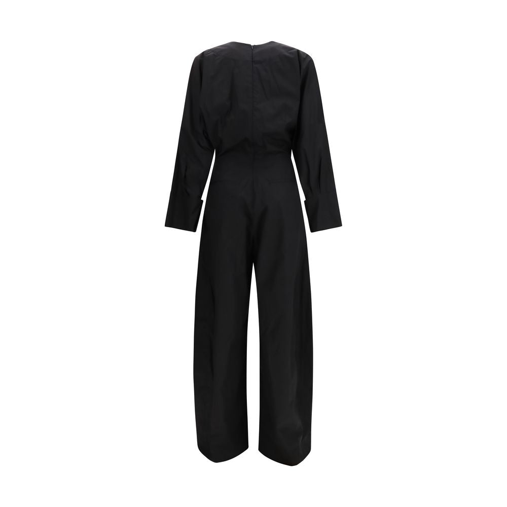 The Latest Black Cotton Jumpsuit | Regal Royce