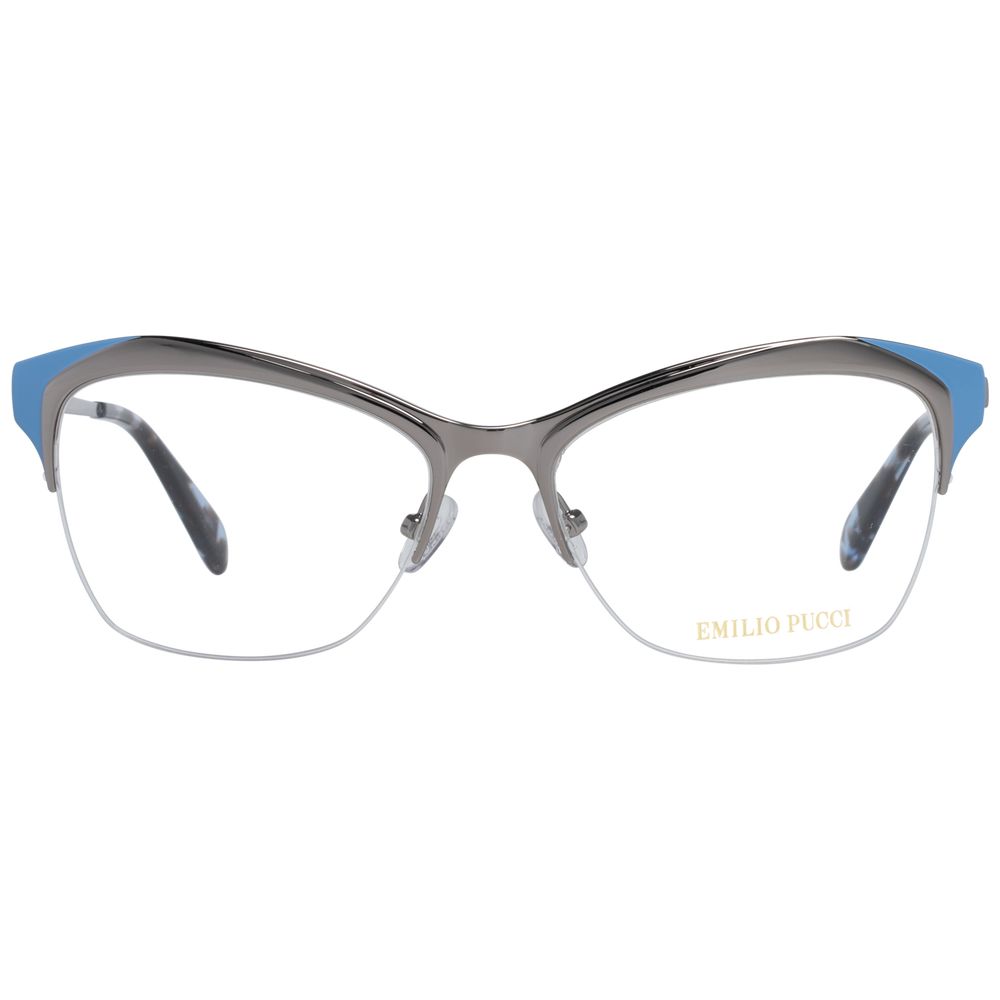 Emilio Pucci Silver Metal Glasses (Frames) | Regal Royce