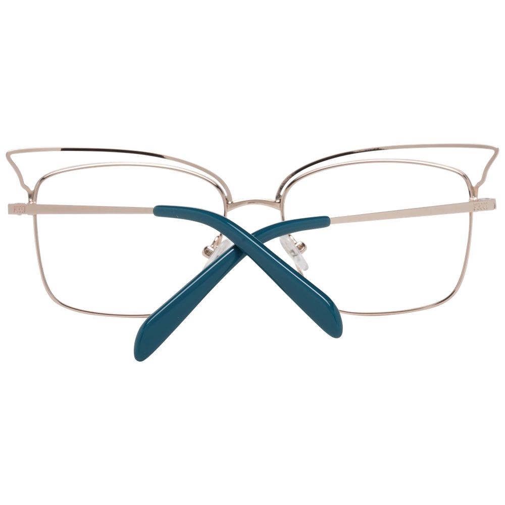 Emilio Pucci Turquoise Metal Glasses (Frames) | Regal Royce