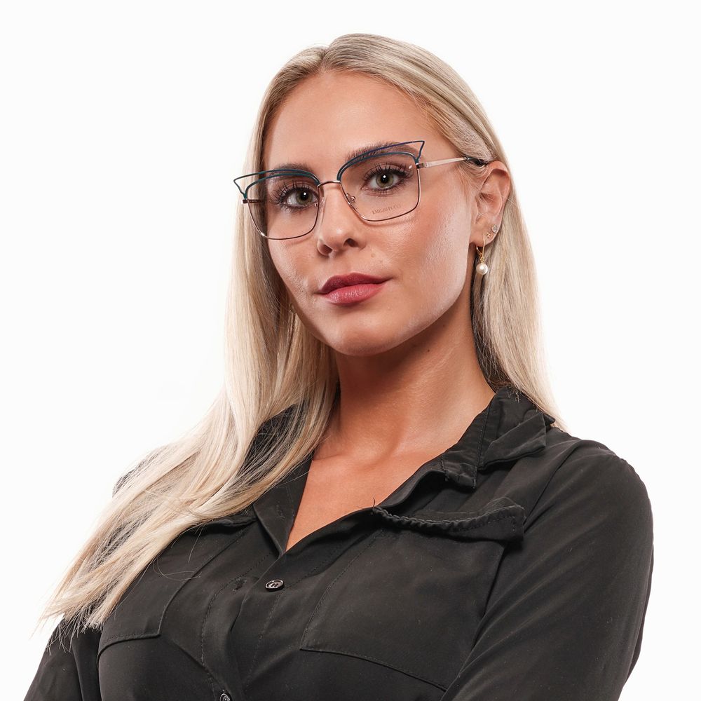 Emilio Pucci Turquoise Metal Glasses (Frames) | Regal Royce