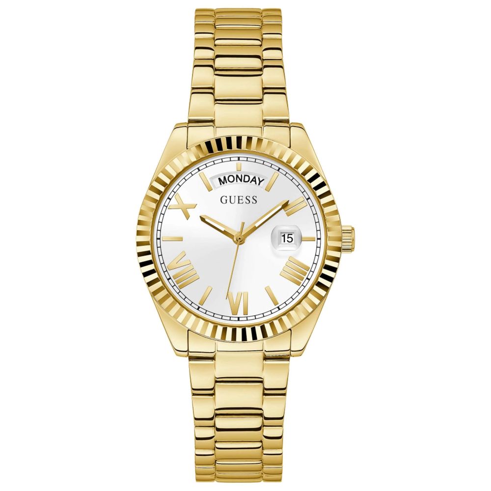 Guess Gold Stainless Steel Dress Watch | Regal Royce