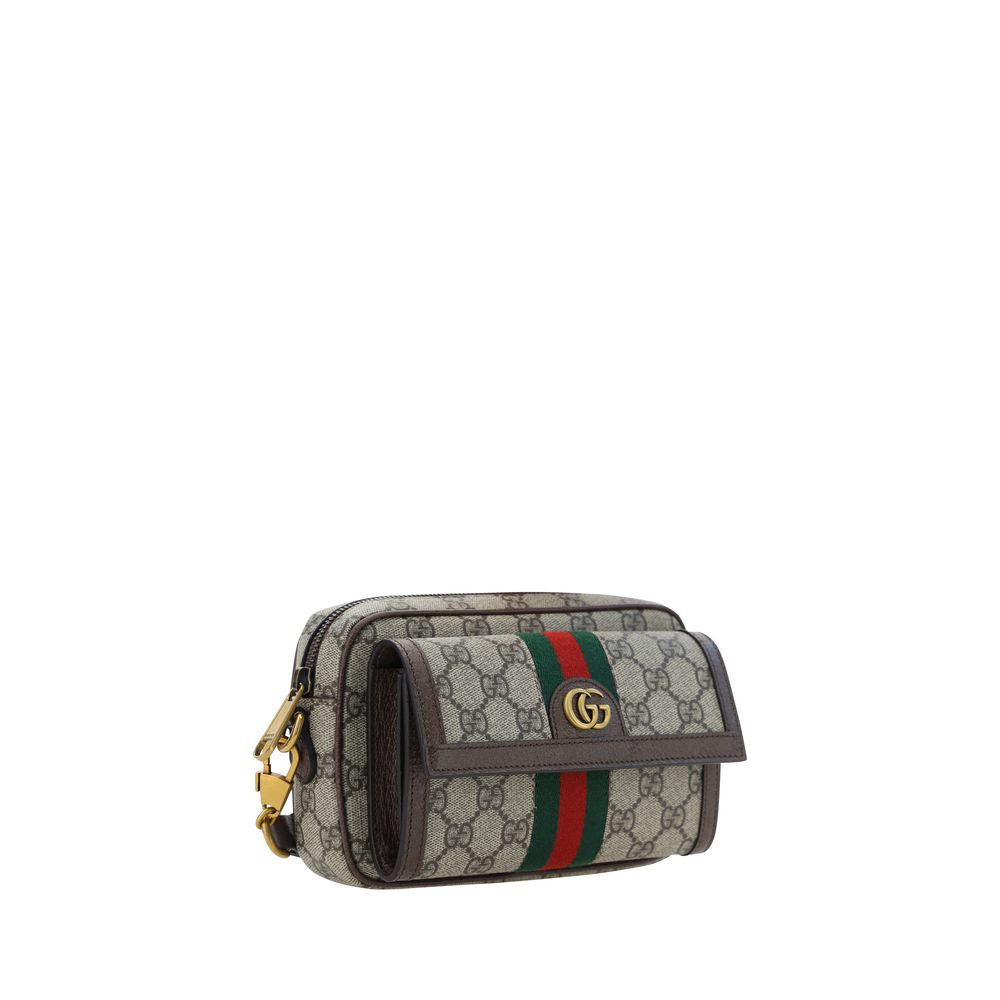 Gucci Brown Polyester Shoulder Bag | Regal Royce