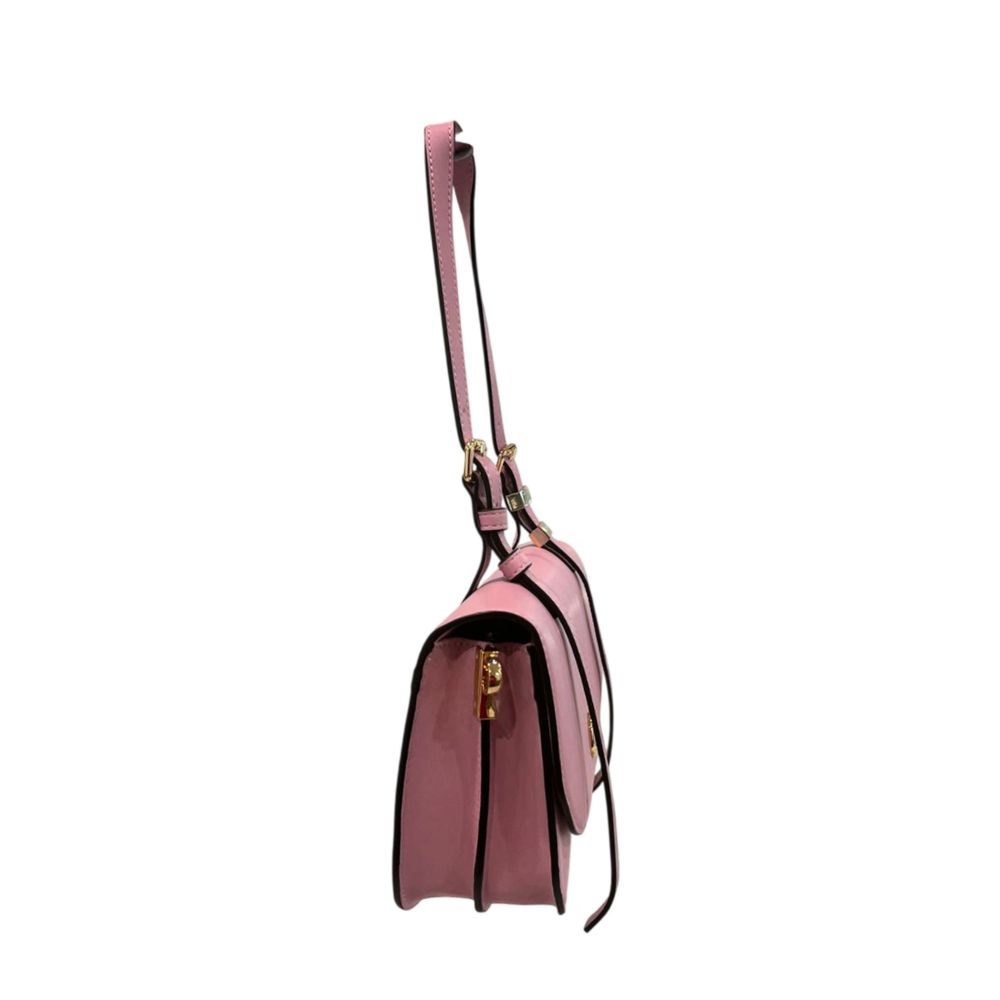 Twinset Pink PU Women Shoulder Bag | Regal Royce