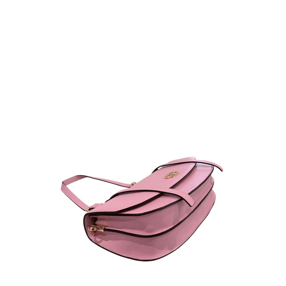 Twinset Pink PU Women Shoulder Bag | Regal Royce