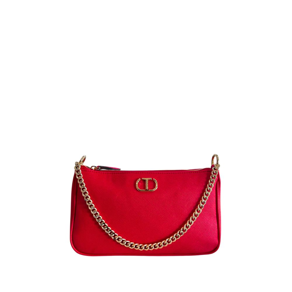 Twinset Red PU Women Crossbody Bag | Regal Royce