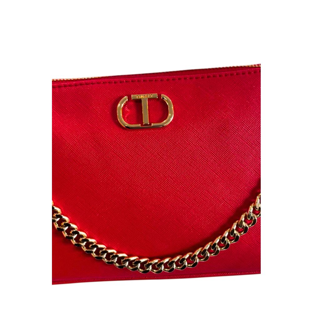 Twinset Red PU Women Crossbody Bag | Regal Royce