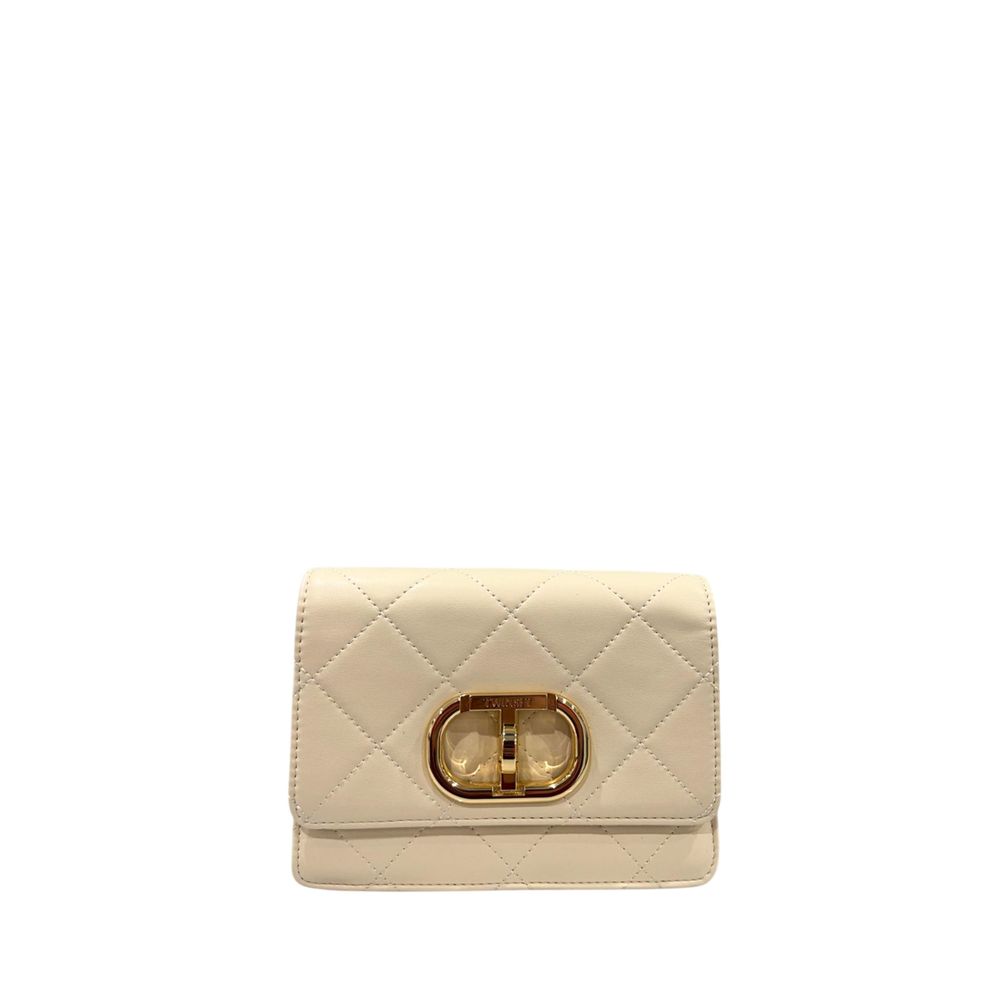 Twinset Beige PU Women Crossbody Bag | Regal Royce