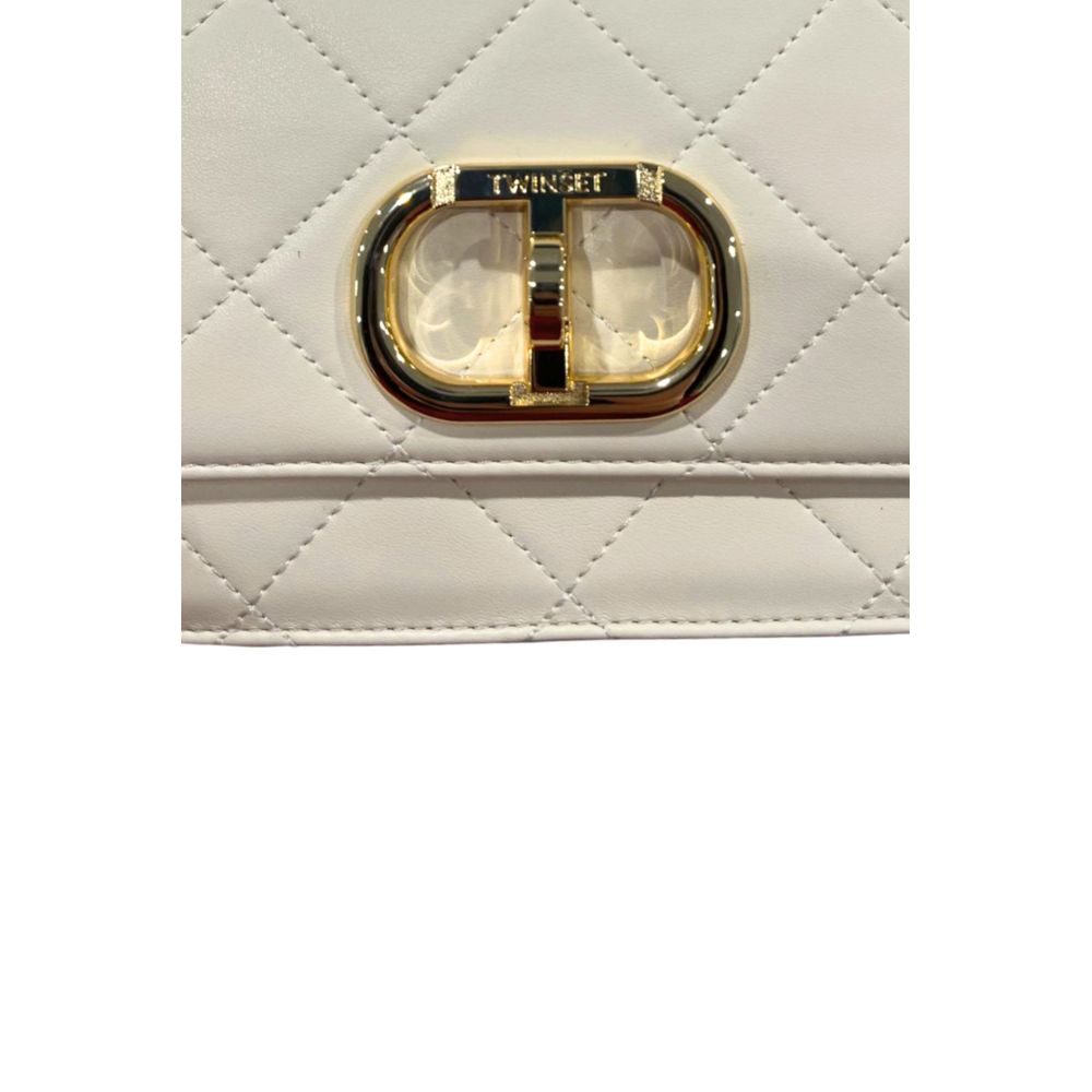Twinset Beige PU Women Crossbody Bag | Regal Royce