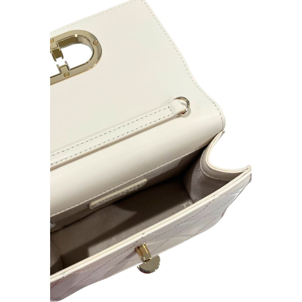 Twinset Beige PU Women Crossbody Bag | Regal Royce