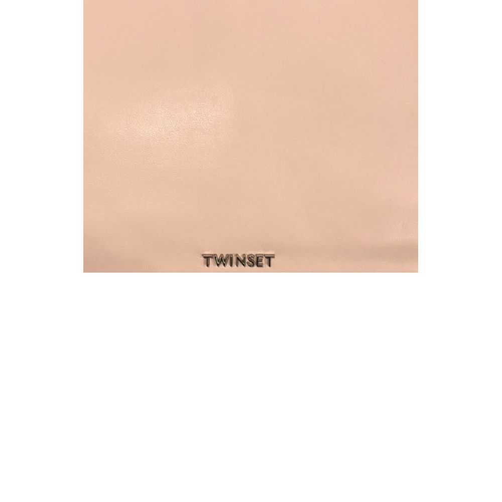 Twinset Pink PU Women Shoulder Bag | Regal Royce