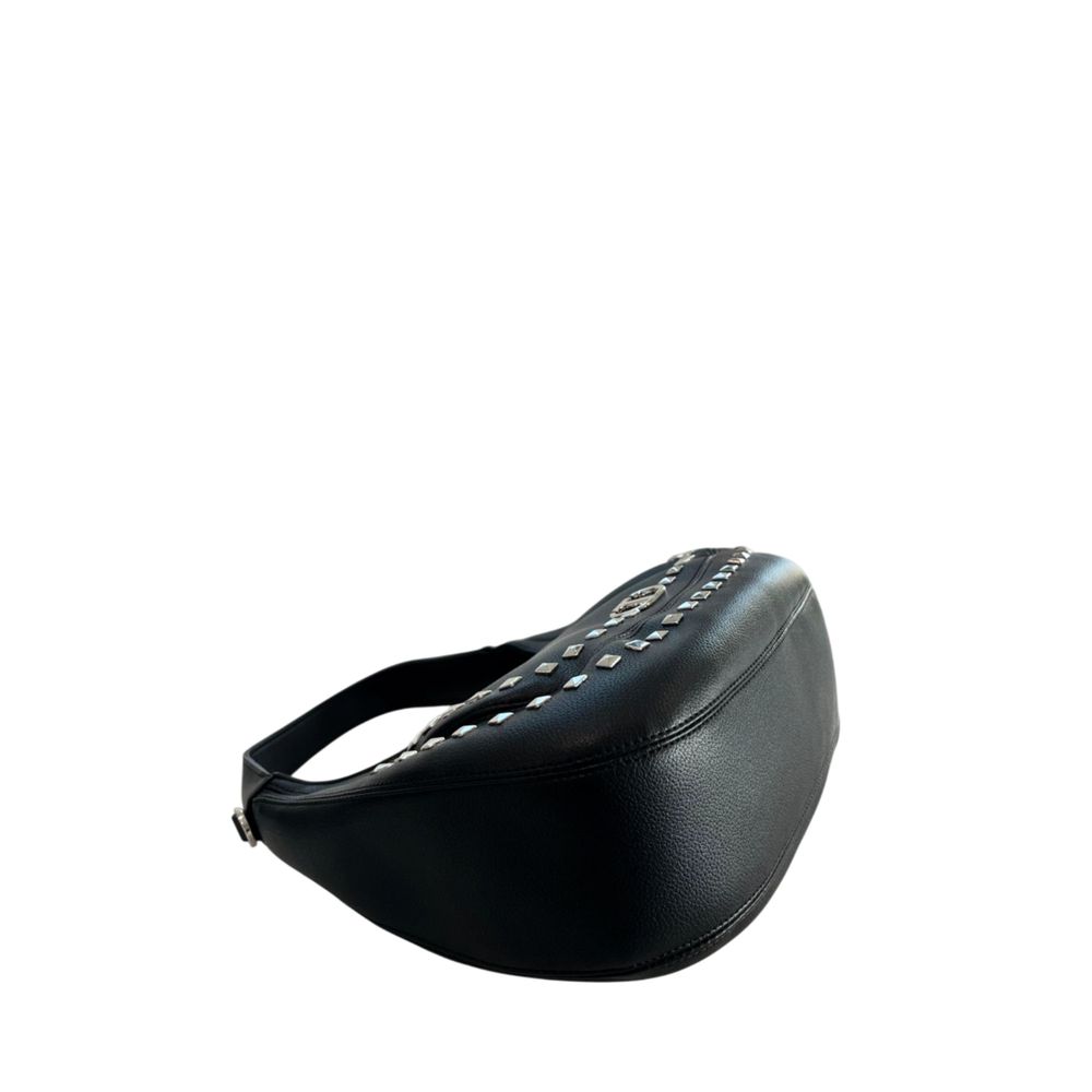 Twinset Black PU Women Shoulder Bag | Regal Royce