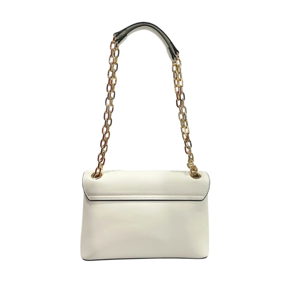 Twinset White PU Women Crossbody | Regal Royce