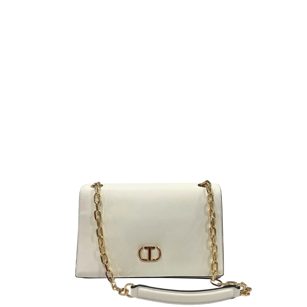 Twinset White PU Women Crossbody | Regal Royce