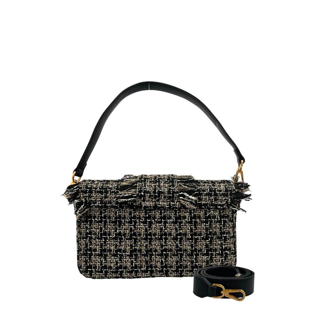 Twinset Black PU Women Shoulder Bag | Regal Royce