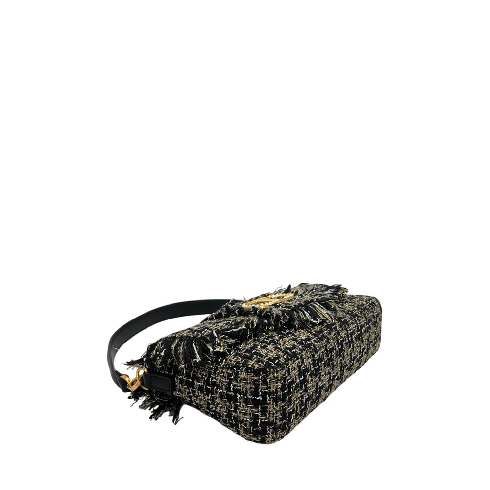 Twinset Black PU Women Shoulder Bag | Regal Royce