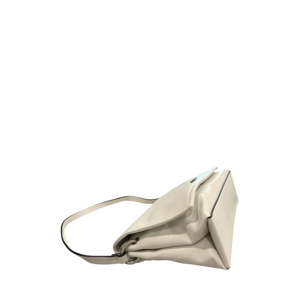 Twinset White PU Women Shoulder Bag | Regal Royce