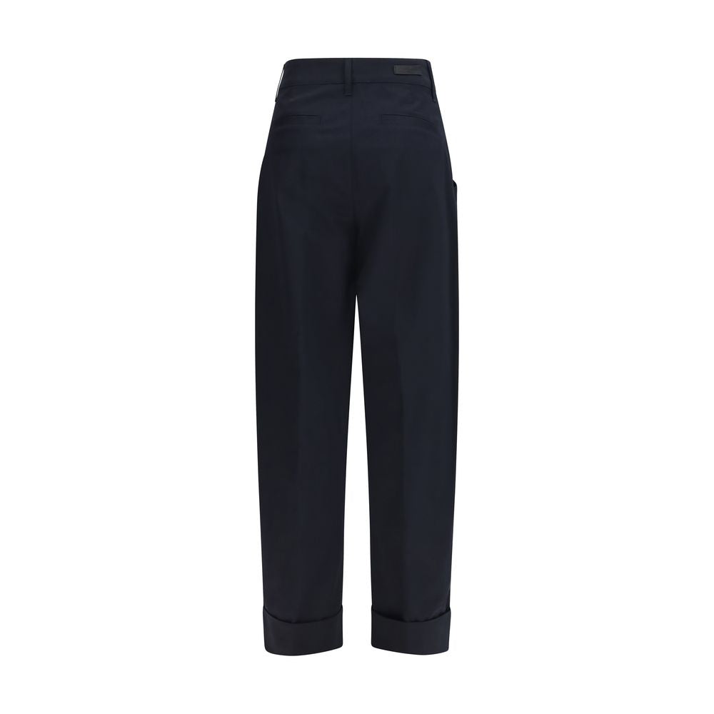 Jacob Cohen Blue Cotton Casual Pants | Regal Royce
