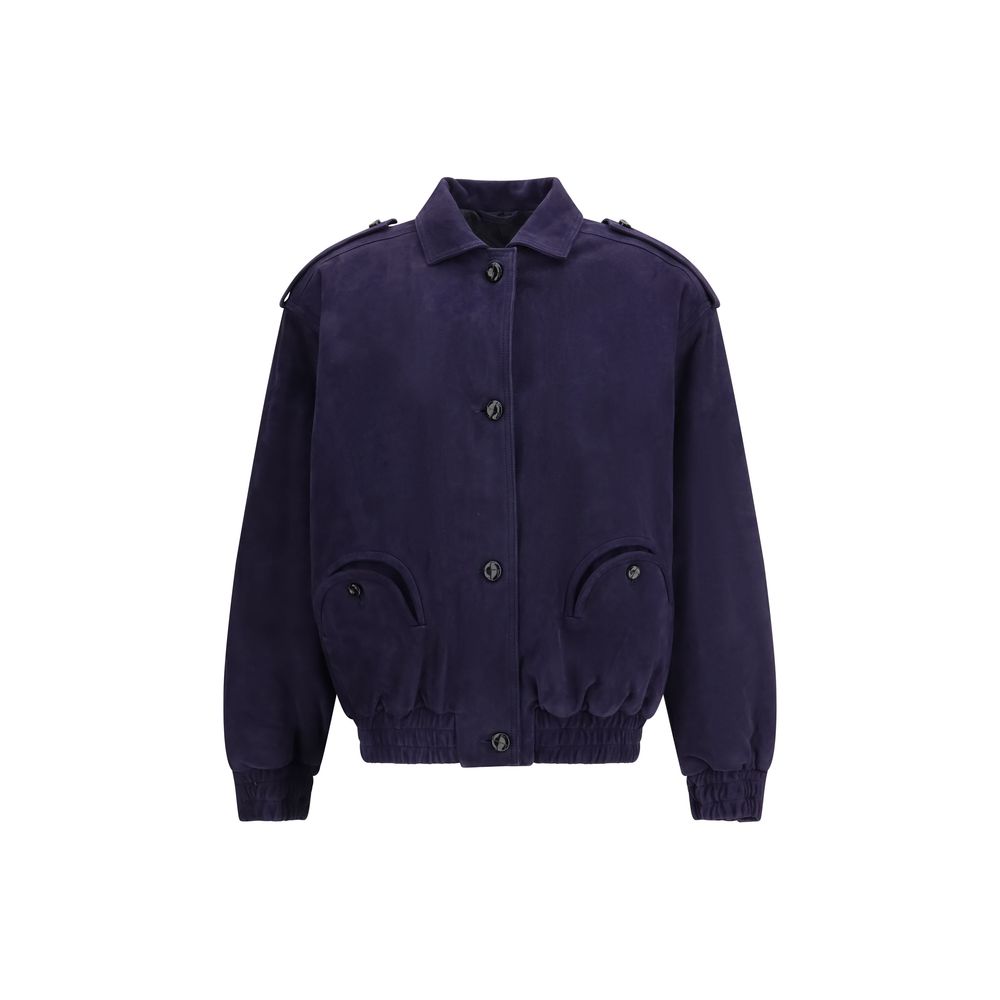 Blazé Milano Blue Lamb Ovis Aries Aries Bomber | Regal Royce