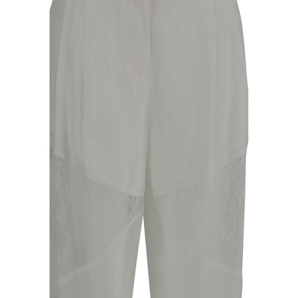 PINKO White Polyester Casual Pants | Regal Royce