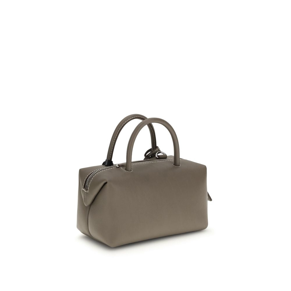 Max Mara Gray Calf Leather Bos Taurus Handbag | Regal Royce