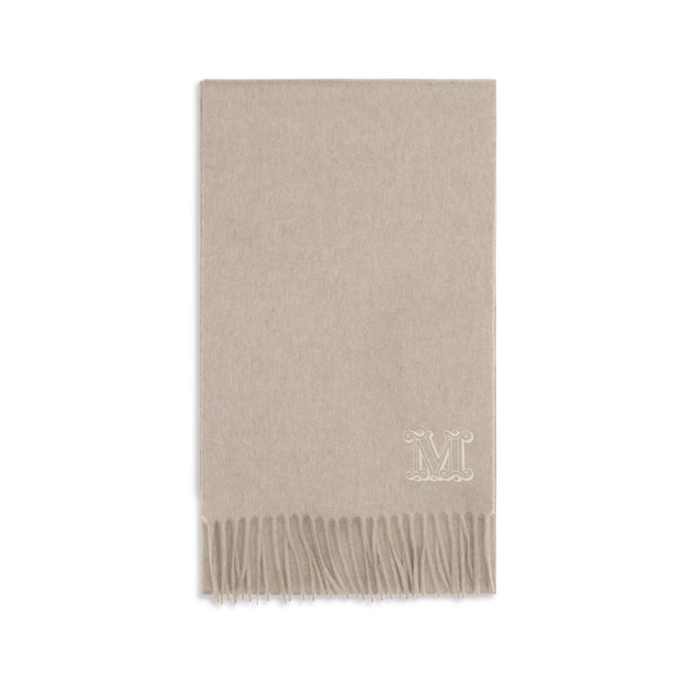 Max Mara Beige Cashmere Scarf | Regal Royce