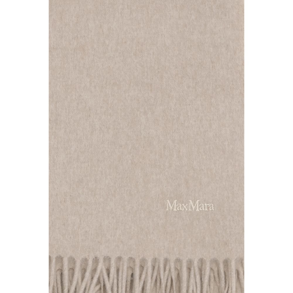 Max Mara Beige Cashmere Scarf | Regal Royce