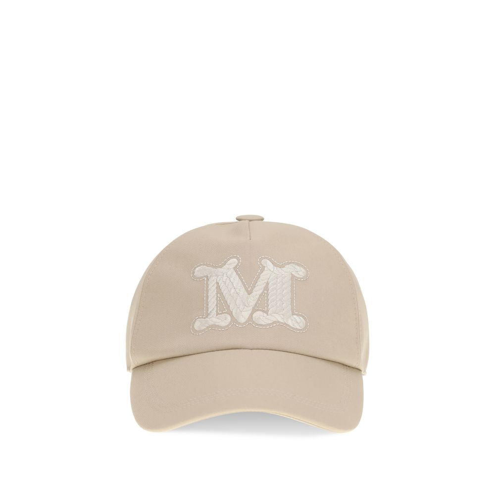 Max Mara Beige Cotton Cap (Baseball Hat) | Regal Royce