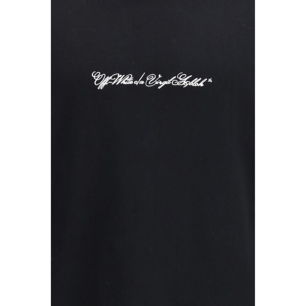 Off-White Black Cotton Sweatshirt | Regal Royce