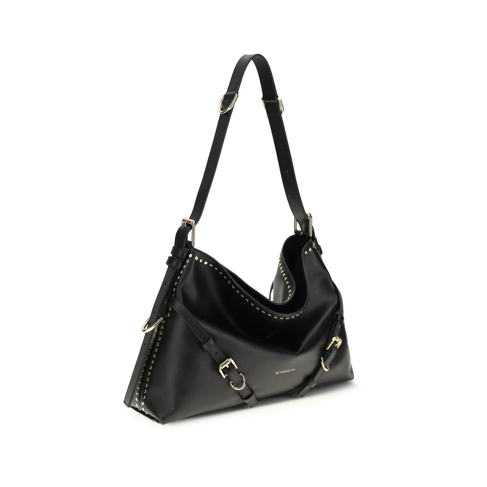Givenchy Black Calf Leather Bos Taurus Shoulder Bag | Regal Royce
