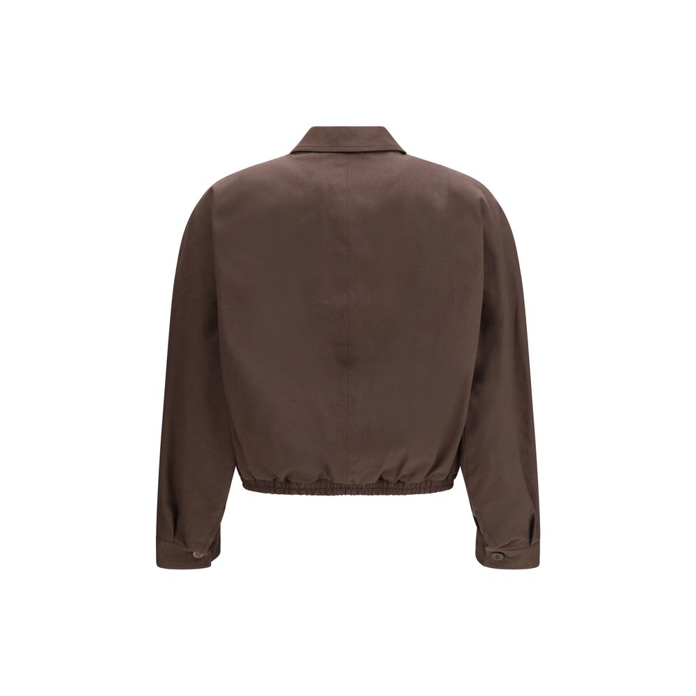 Magliano Brown Cotton Bomber | Regal Royce