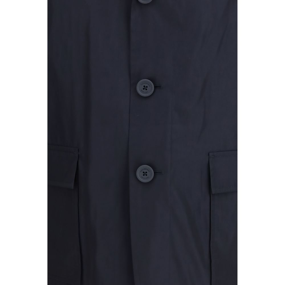 Thom Browne Blue Polyester Coat | Regal Royce