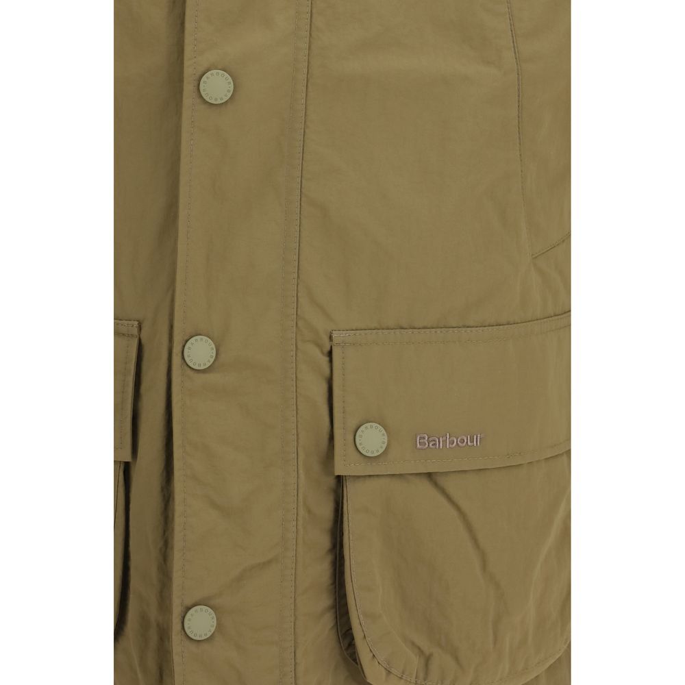 Barbour Beige Polyamide Rain Coat | Regal Royce