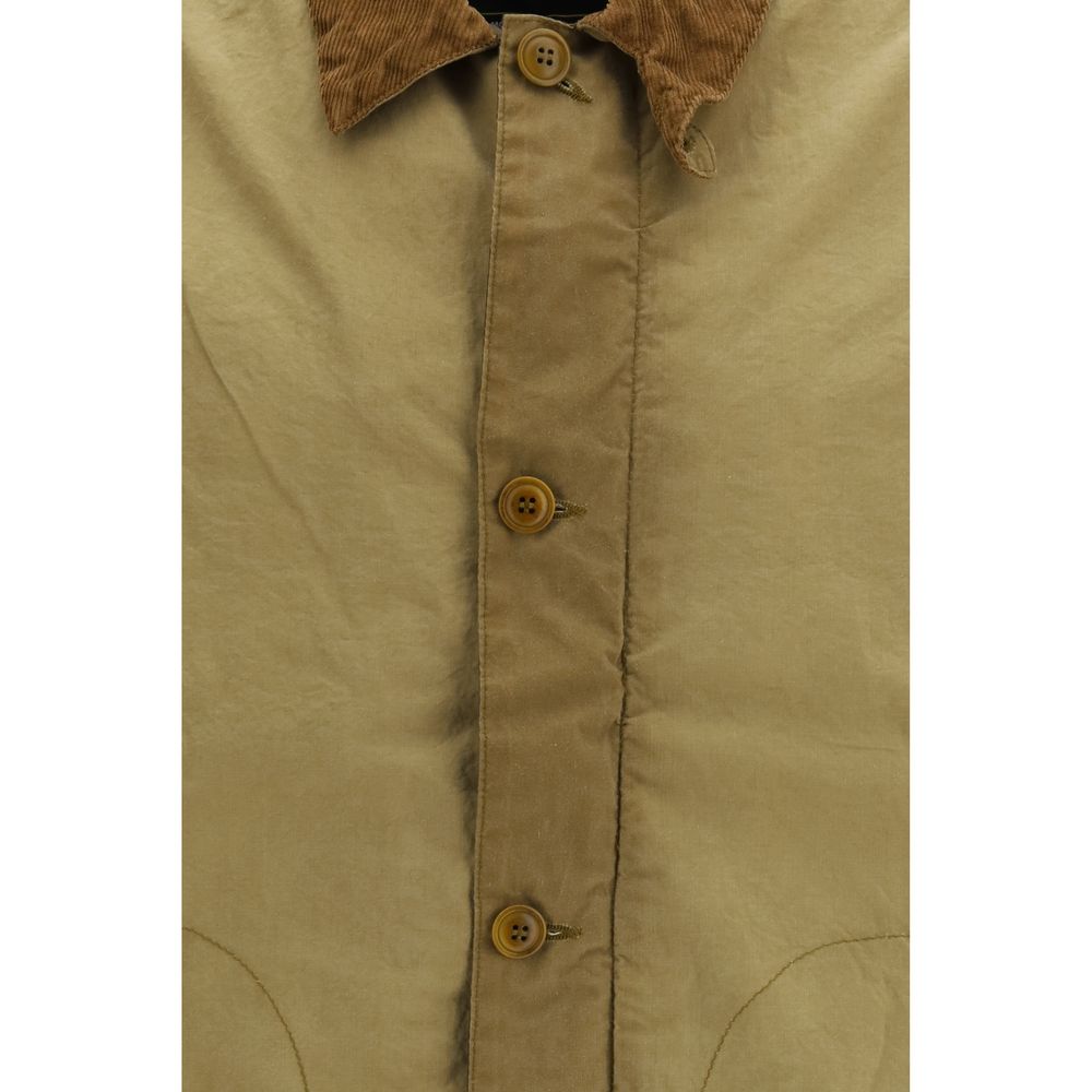 Barbour International Beige Cotton Coat | Regal Royce
