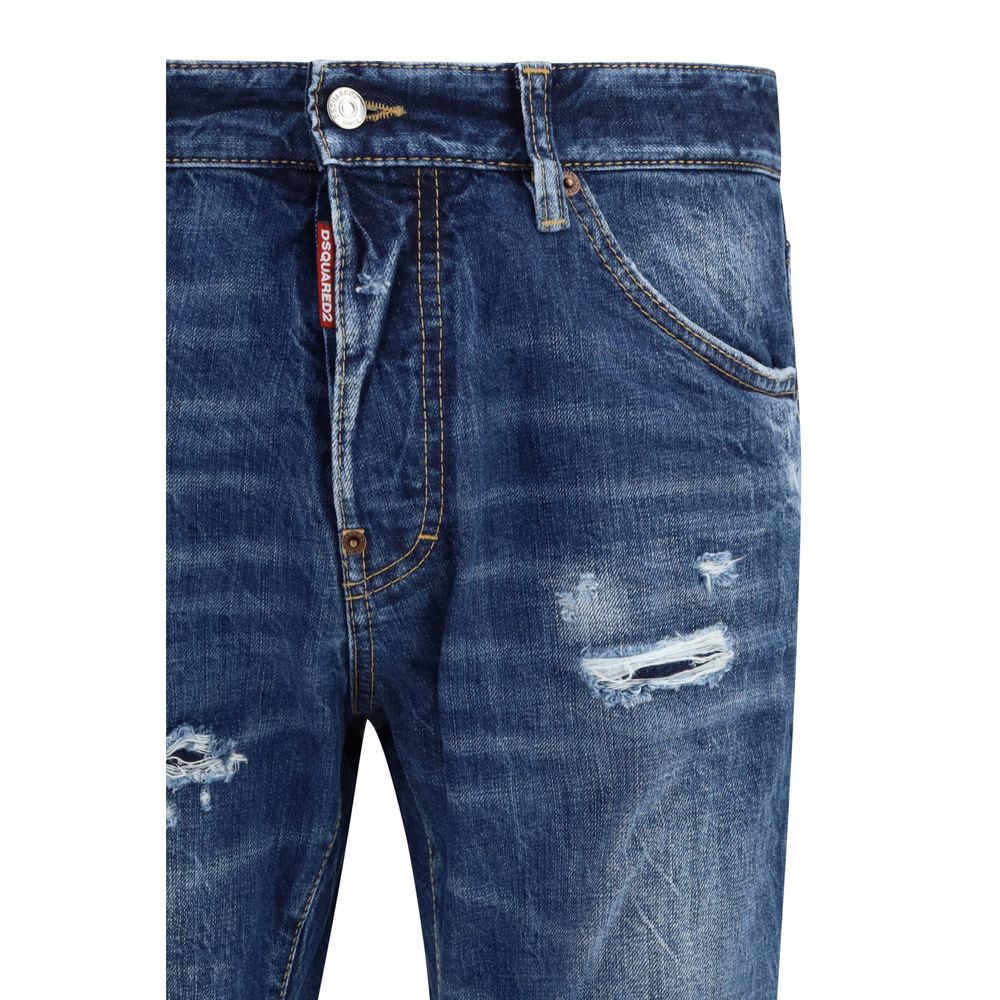Dsquared² Blue Cotton Slim Fit Jeans | Regal Royce