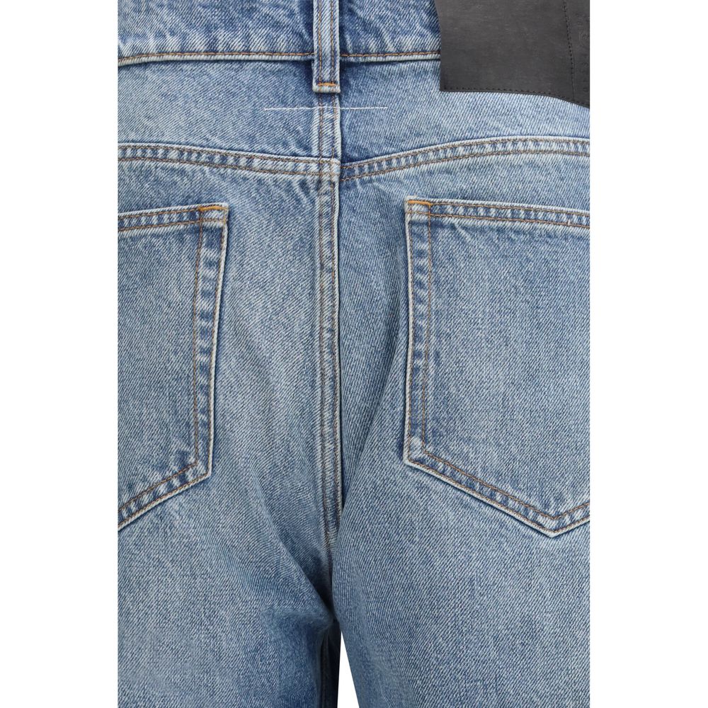 MM6 Blue Cotton Jeans Denim | Regal Royce