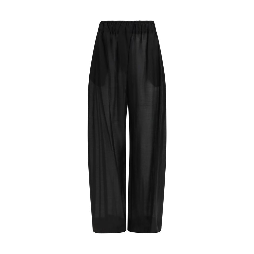 The Latest Black Lyocell Casual Pants | Regal Royce