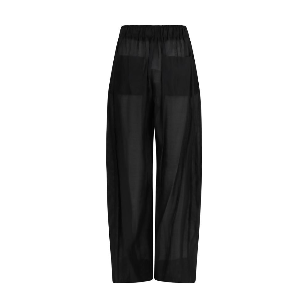 The Latest Black Lyocell Casual Pants | Regal Royce