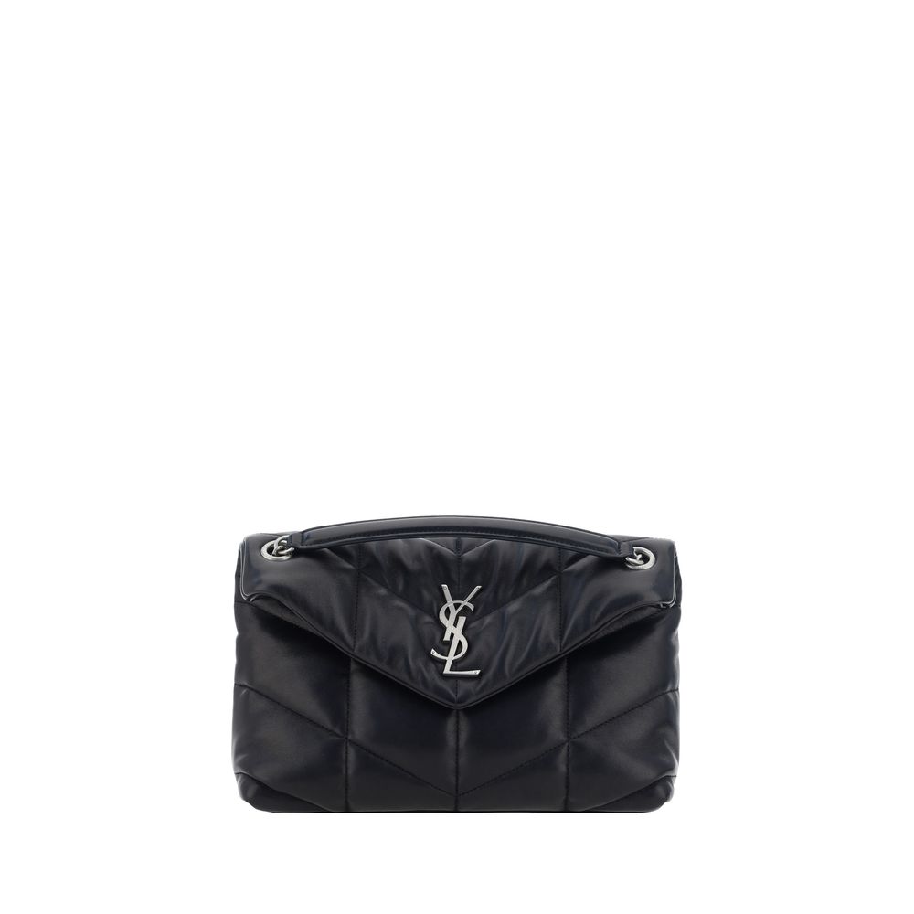 Saint Laurent Black Lamb Ovis Aries Aries Shoulder Bag | Regal Royce