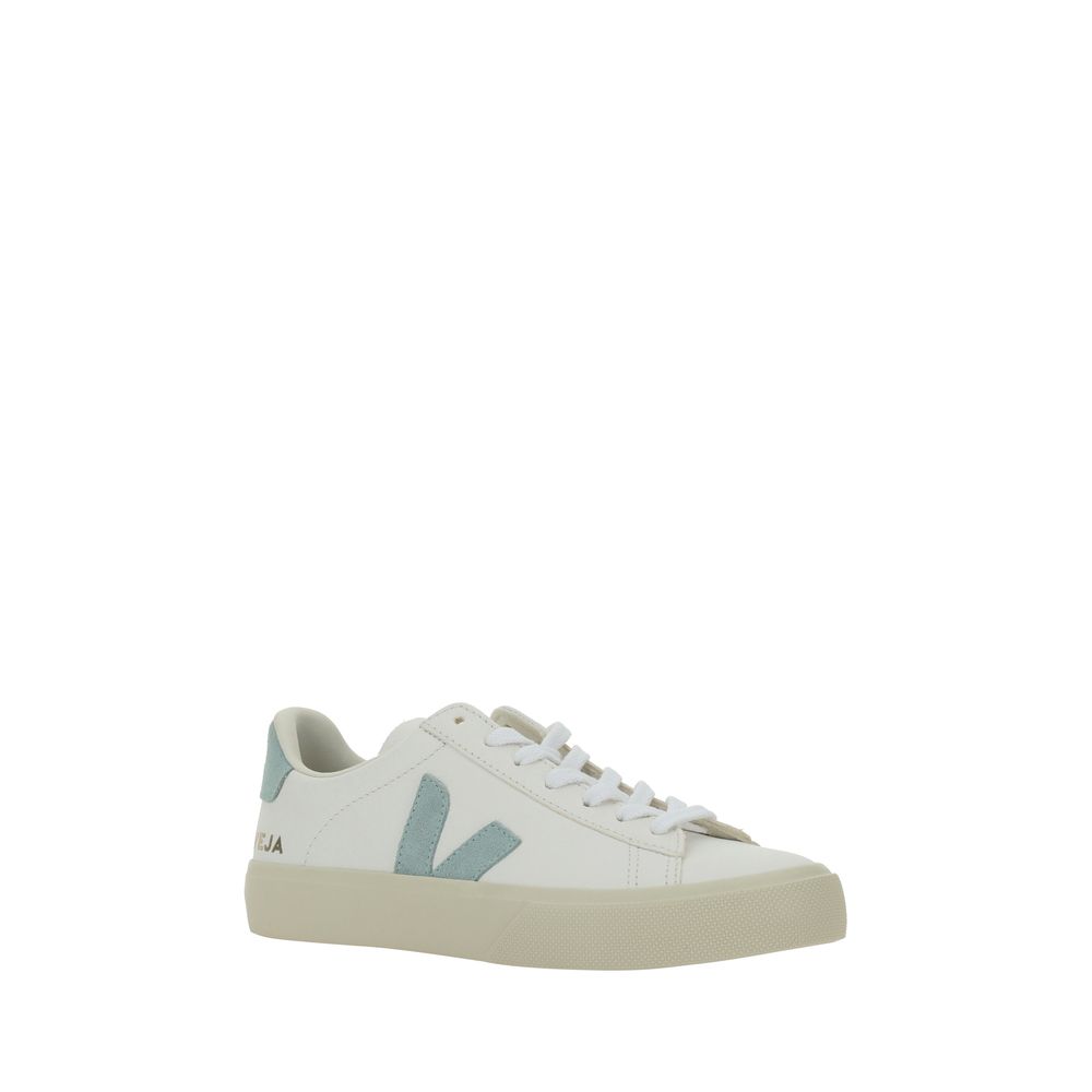 Veja White Calf Leather Bos Taurus Sneakers | Regal Royce