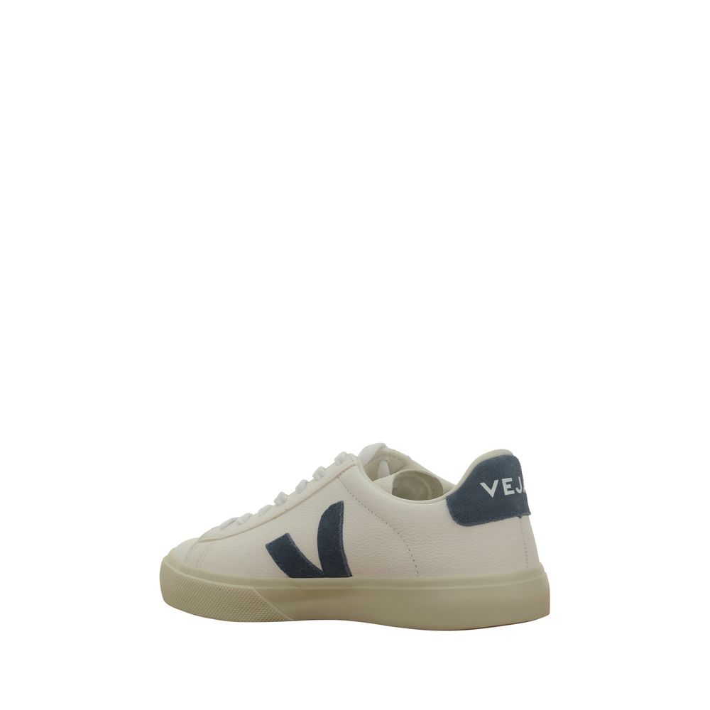 Veja White Calf Leather Bos Taurus Low Top Sneakers | Regal Royce