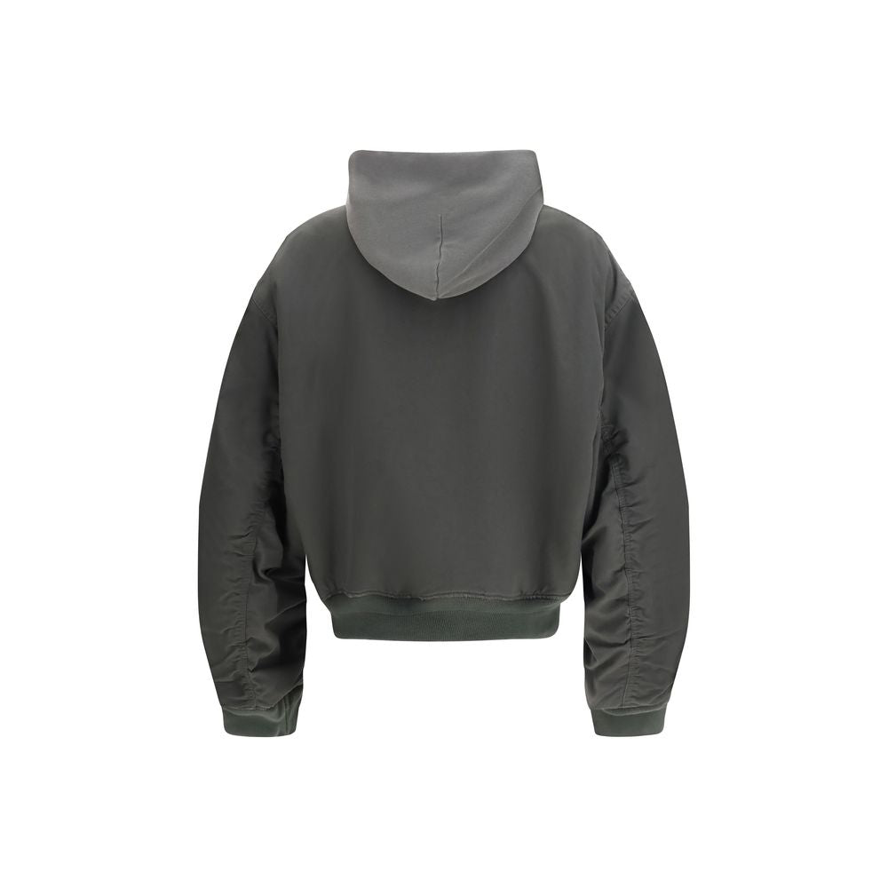 Balenciaga Gray Cotton Bomber | Regal Royce