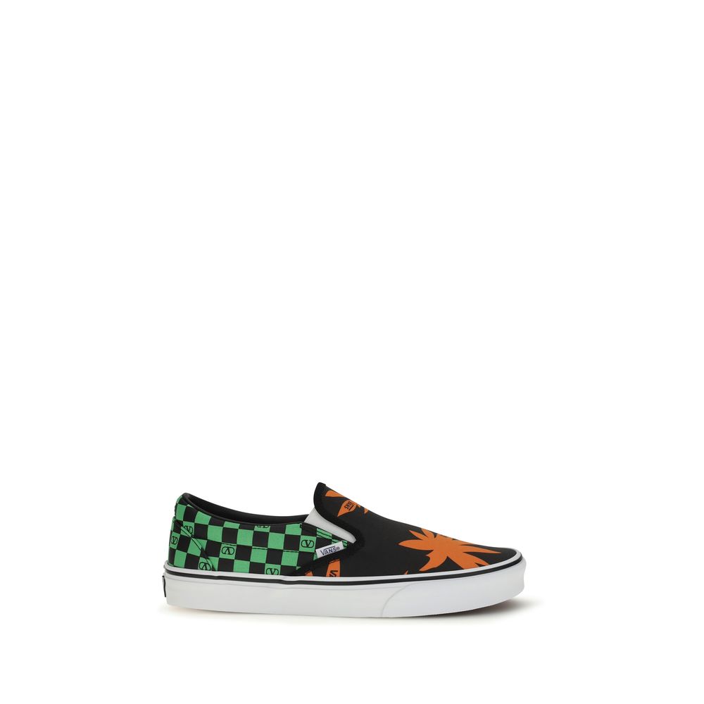 Valentino Garavani Multicolor Cotton Low Top Sneakers | Regal Royce