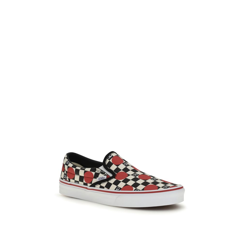 Valentino Garavani Multicolor Cotton Low Top Sneakers | Regal Royce