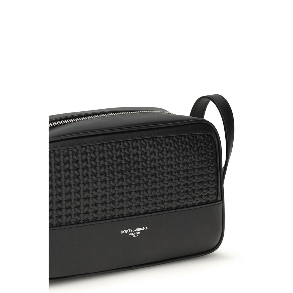 Dolce & Gabbana Black Calf Leather Bos Taurus Accessories | Regal Royce