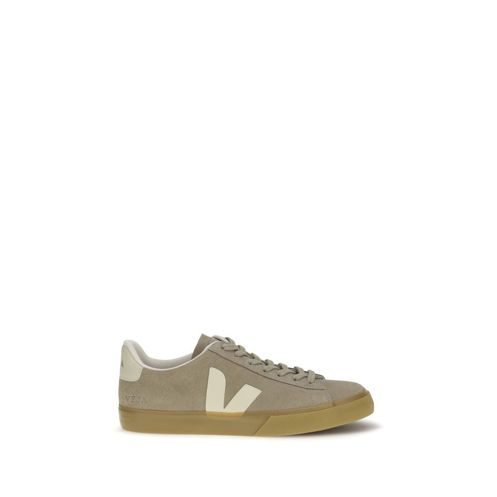 Veja Beige Calf Leather Bos Taurus Low Top Sneakers | Regal Royce