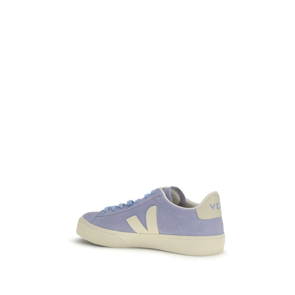 Veja Blue Calf Leather Bos Taurus Low Top Sneakers | Regal Royce